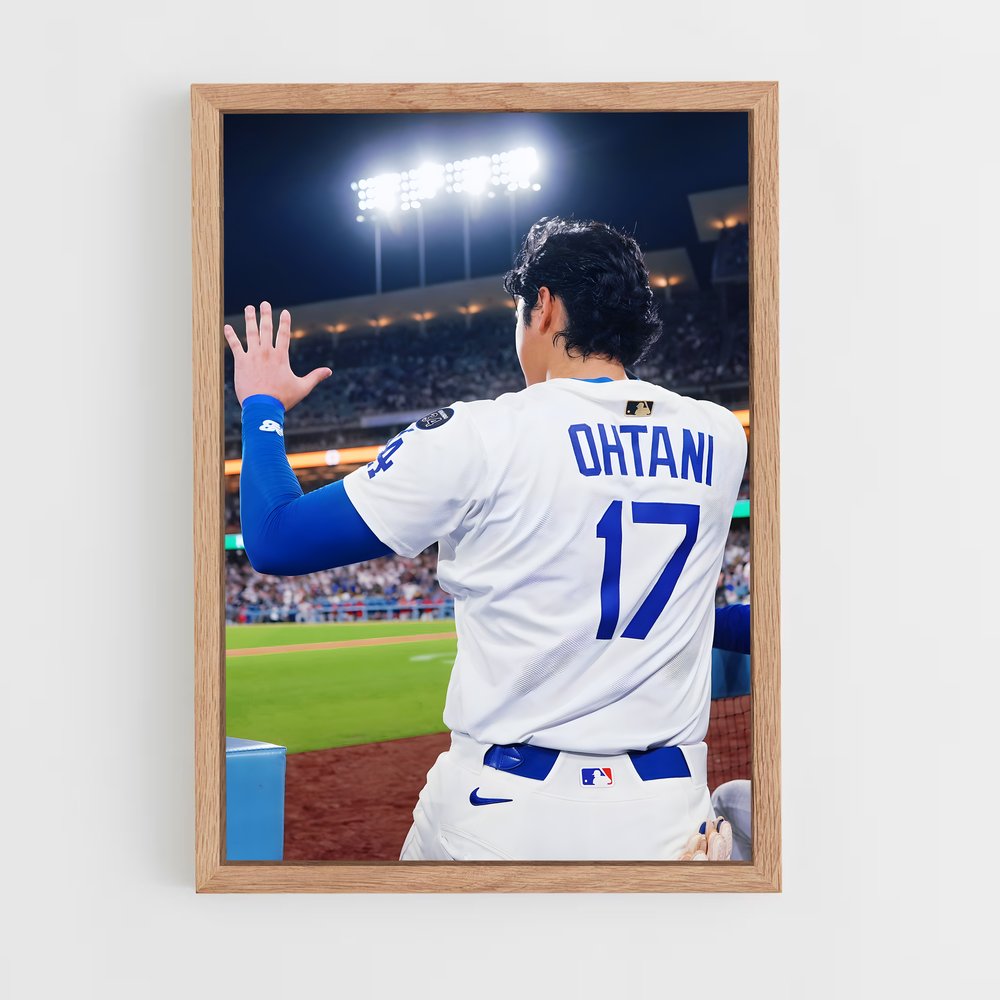Poster La Tranquillité du Terrain – affiche Baseball (vue 4)